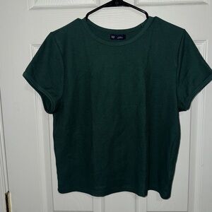 NWT Gap Forest Green Short Sleeve Baby Tee